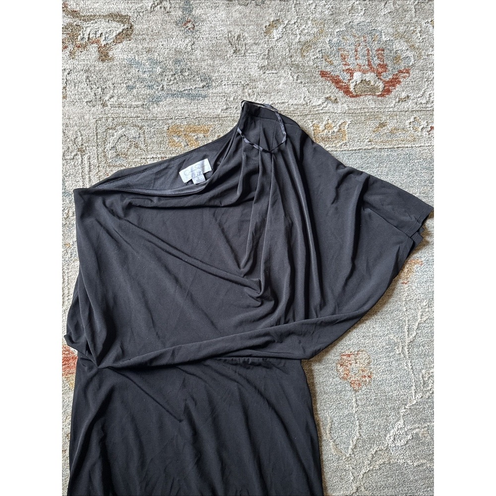 Jessica Simpson‎ Size S Black Off Shoulder Y2K Mini Dress Going Out Bodycon - Picture 4 of 7